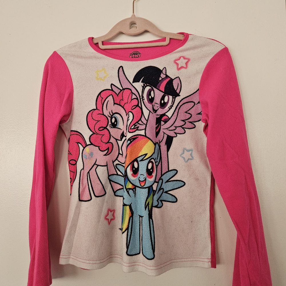 Pink My Little Pony Kids Long Sleeve Shirt